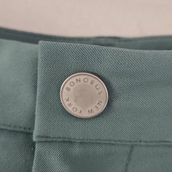 BONOBOS | Stretch Golf Shorts Green Sz 36 10 Inseam - Picture 6 of 10